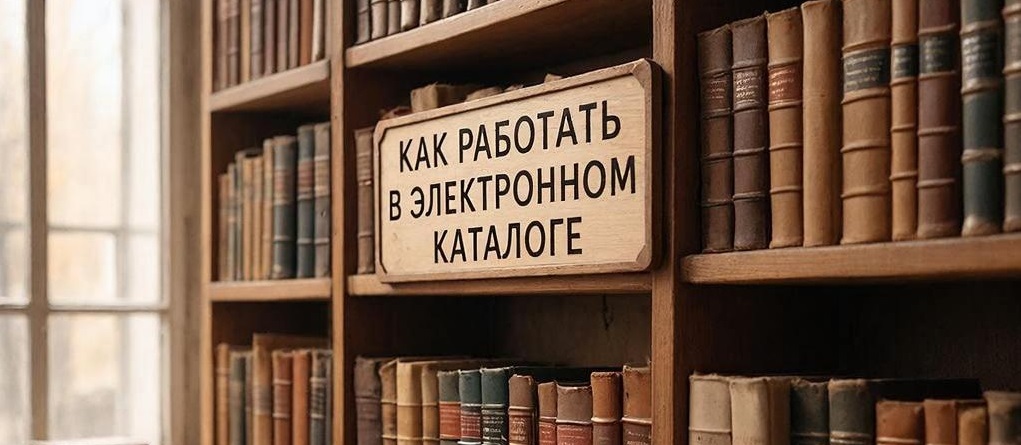 Как работать в электронном каталоге